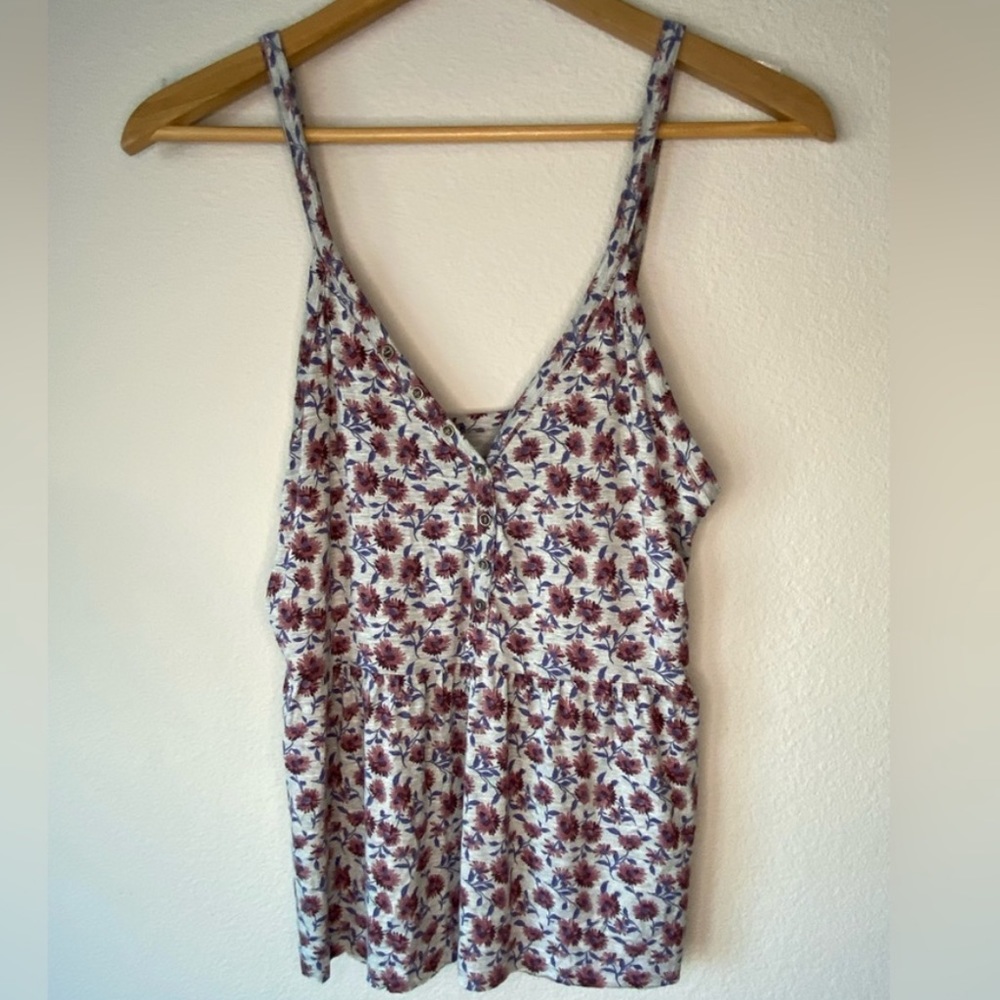 AE floral tank